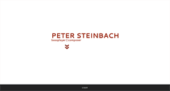 Desktop Screenshot of petersteinbach.net
