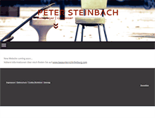 Tablet Screenshot of petersteinbach.net